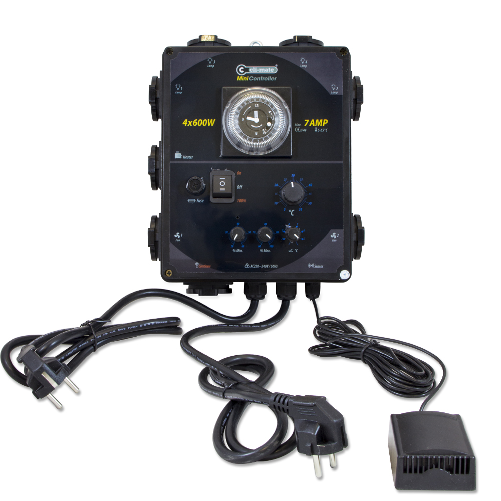 MiniController 4x600 verwarming